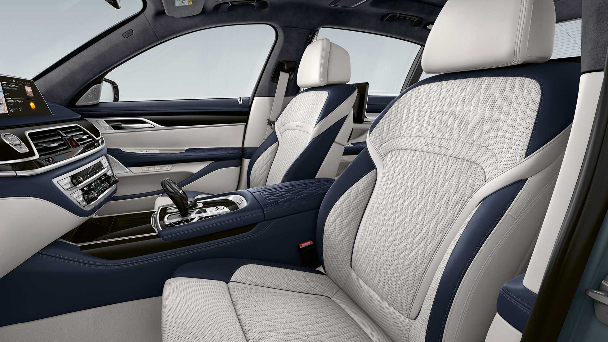 BMW 7er Limousine M Sportpaket, Lederausstattung BMW 7er Limousine M Sportpaket Lederausstattung Dakota Schwarz