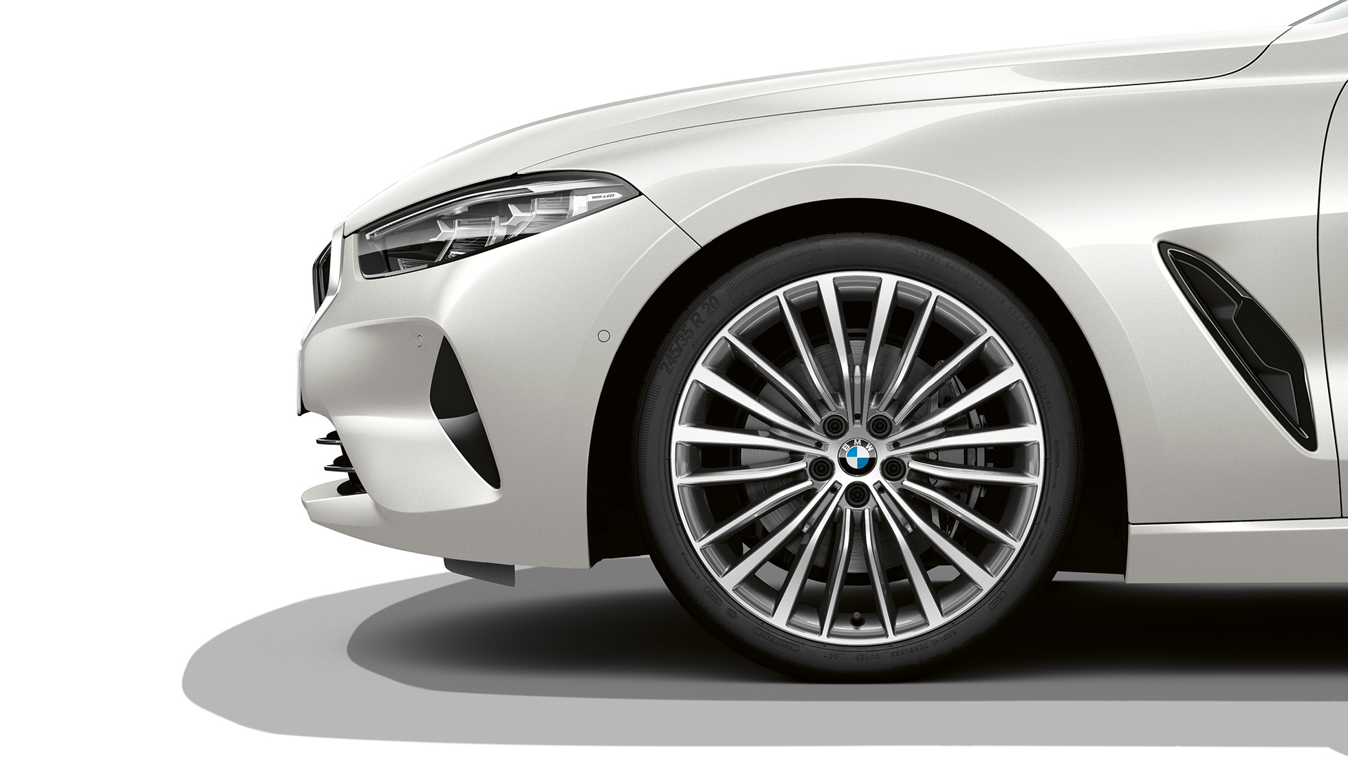 19'' Leichtmetallräder Vielspeiche 73 Bicolor. BMW 8er Coupé, 19'' Leichtmetallräder Vielspeiche 731 Bicolor.