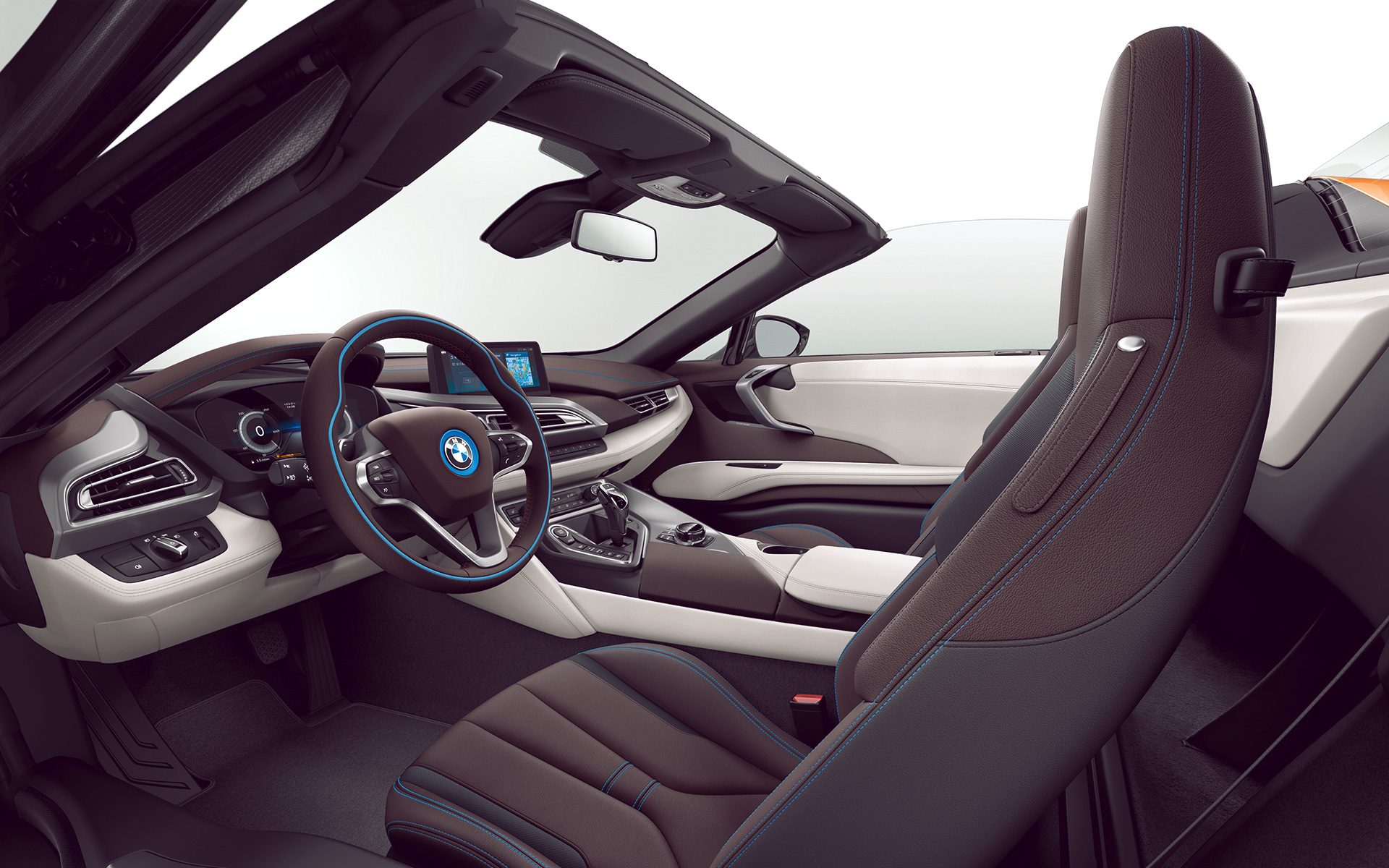 BMW i8 Roadster von innen BMW i8 Roadster von innen