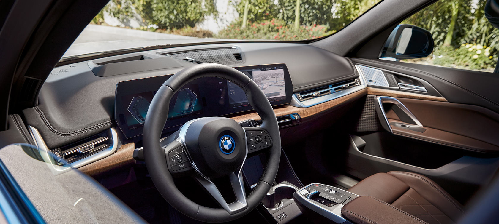 BMW iX1 U11 BEV Interieur design Video BMW iX1 U11 BEV Interieur design Highlights im Video
