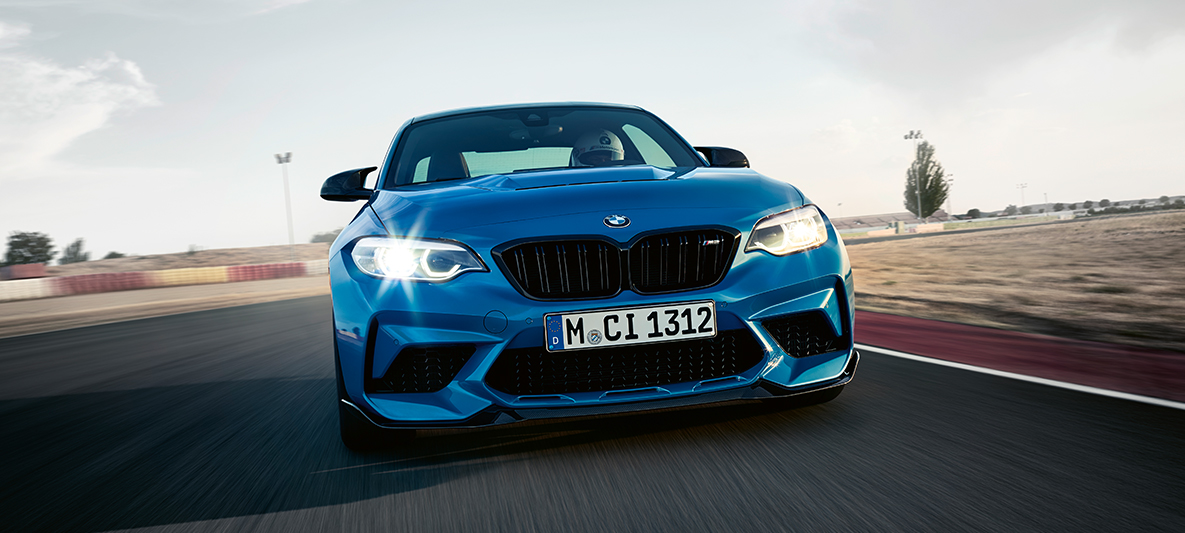 Design BMW M2 CS Design BMW M2 CS F87 Misano Blau metallic Frontansicht