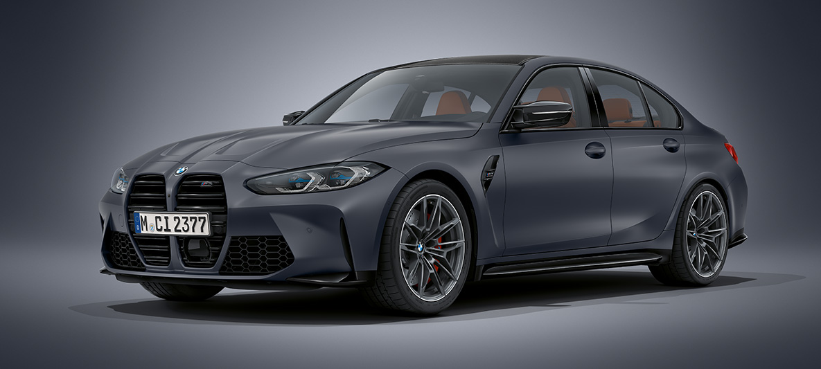BMW Individual Volllederausstattung 'Merino' Elfenbeinweiß BMW M3 Limousine 2020 G80 Innenraum BMW Individual Volllederausstattung 'Merino' Elfenbeinweiß BMW M3 Limousine G80 2020 Innenraum Cockpit