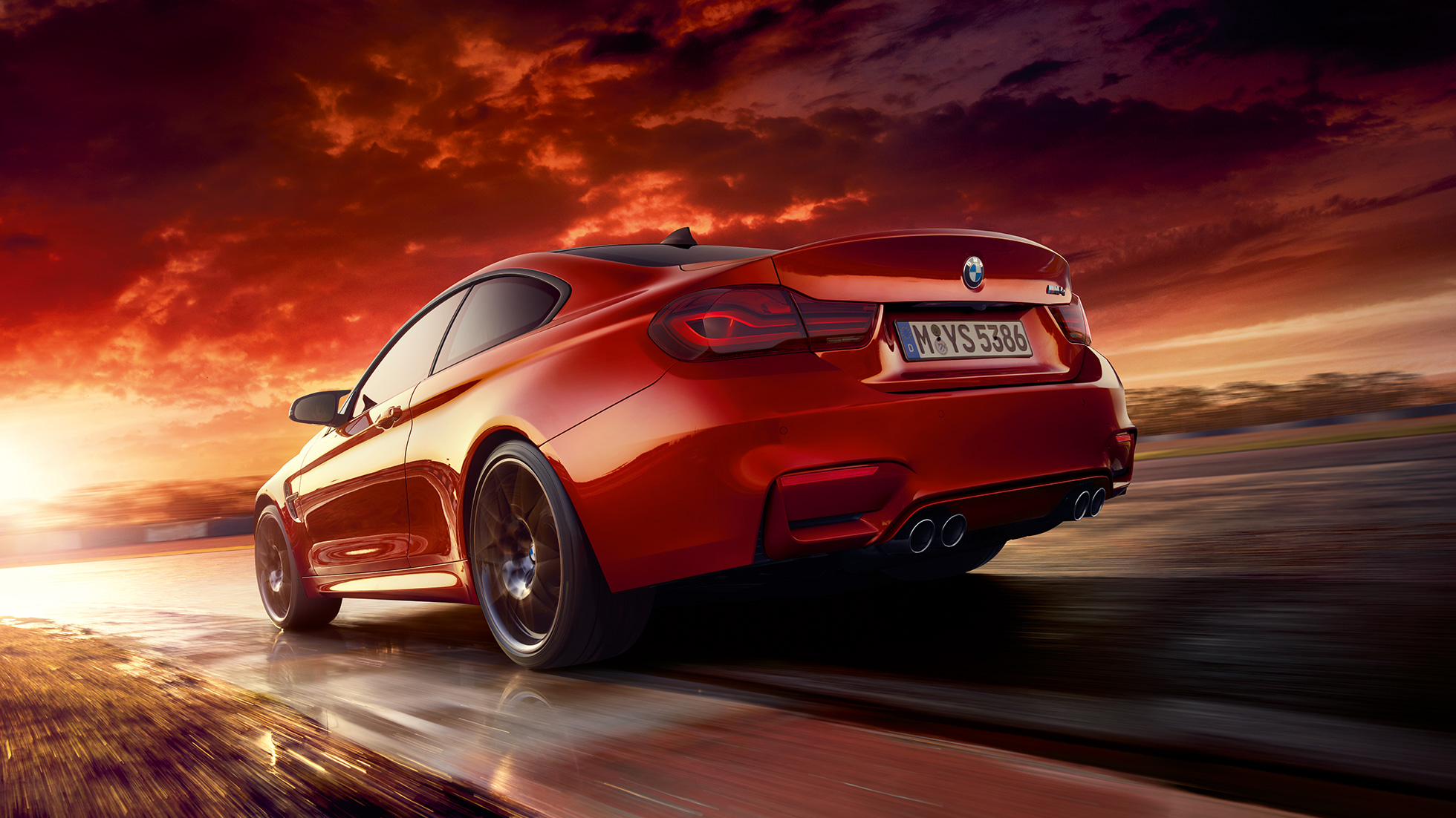 BMW M4 Coupé, Heckansicht BMW M4 Coupé, Design, Heckansicht