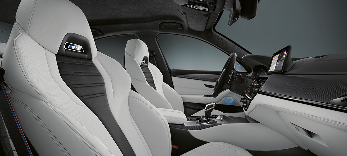 M5 Sportsitze. BMW M5 Detail M Sportsitze.