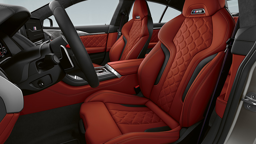 BMW M8 Gran Coupé F93 LCI Facelift 2022 Innenraum M Sportsitze