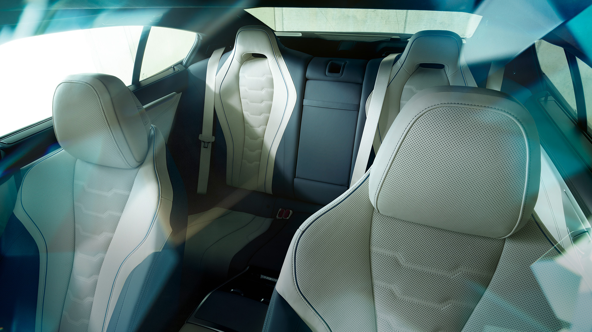 Luxuriöse Ledersitze BMW M850i xDrive Gran Coupé Luxuriöse Ledersitze BMW M850i xDrive Gran Coupé G16 2019 Innenraum
