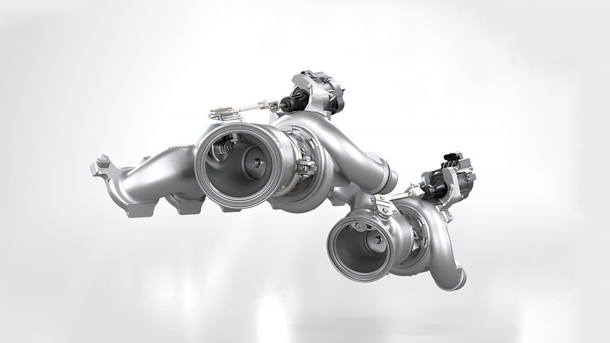 High-Performance M TwinPower Turbo 6-Zylinder Benzinmotor, M TwinPower Turbo Technologie. BMW X3 M Competition und BMW X3 M, High-Performance M TwinPower Turbo 6-Zylinder Benzinmotor, M TwinPower Turbo Technologie.