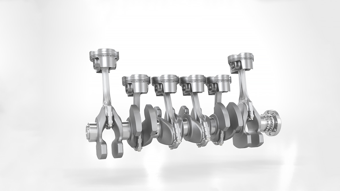 High-Performance M TwinPower Turbo 6-Zylinder Benzinmotor, Kurbeltrieb und Schmiedekolben. BMW X4 M und BMW X4 M Competition, High-Performance M TwinPower Turbo 6-Zylinder Benzinmotor, Kurbeltrieb und Schmiedekolben.