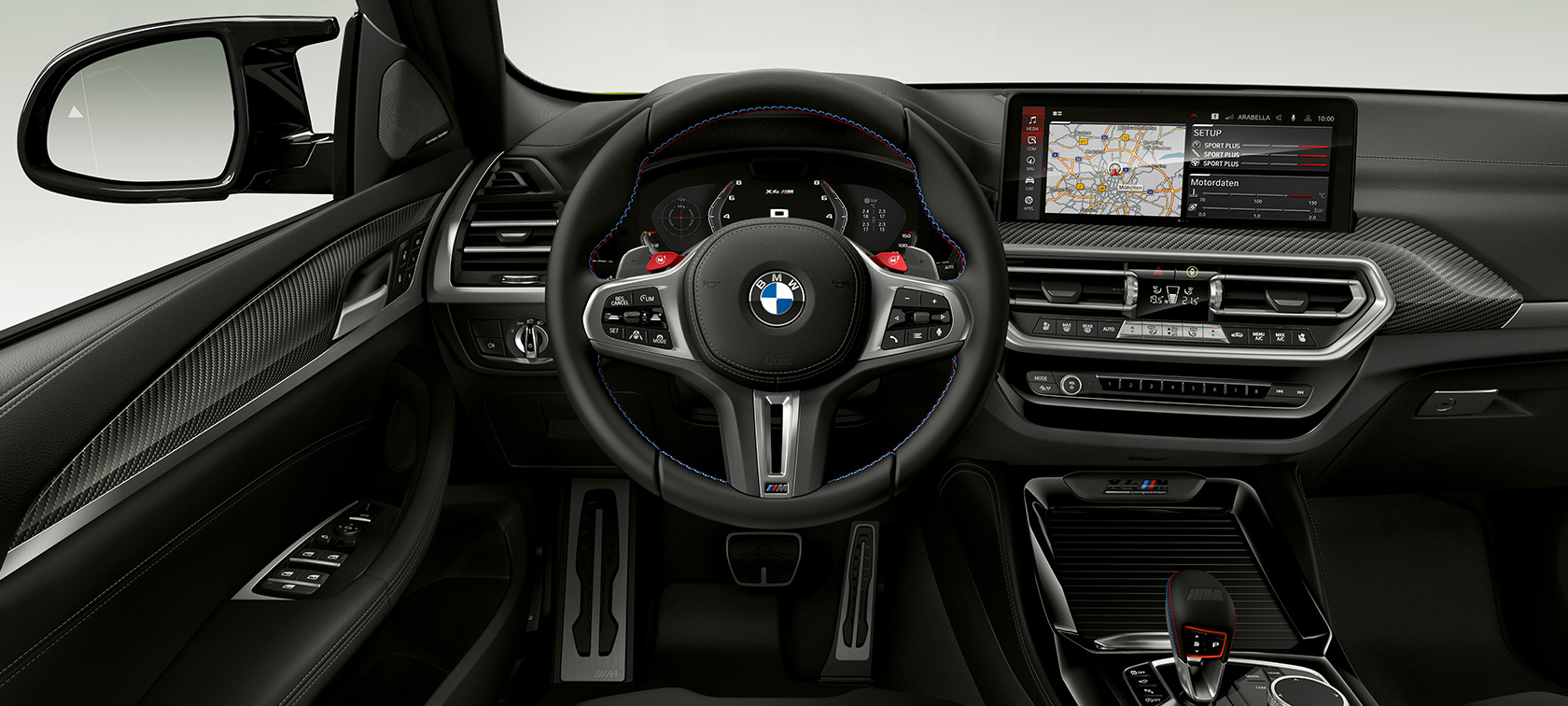 Cockpit BMW X4 M Competition F98 LCI Facelift 2021 BMW X4 M Competition F98 LCI Facelift 2021 Cockpit Innenraum