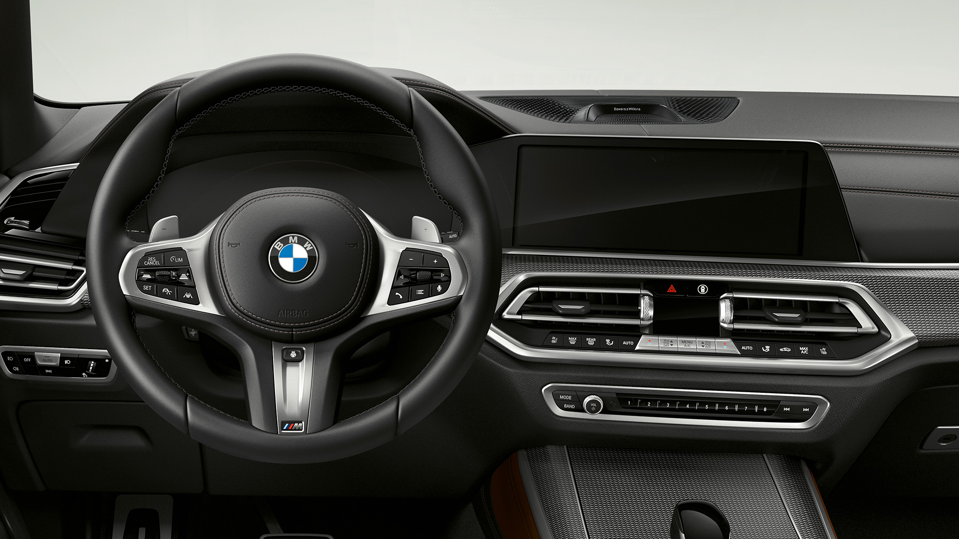 M Lederlenkrad BMW X5 M50i und M50d M Lederlenkrad BMW X5 M50i und M50d G05 Cockpit