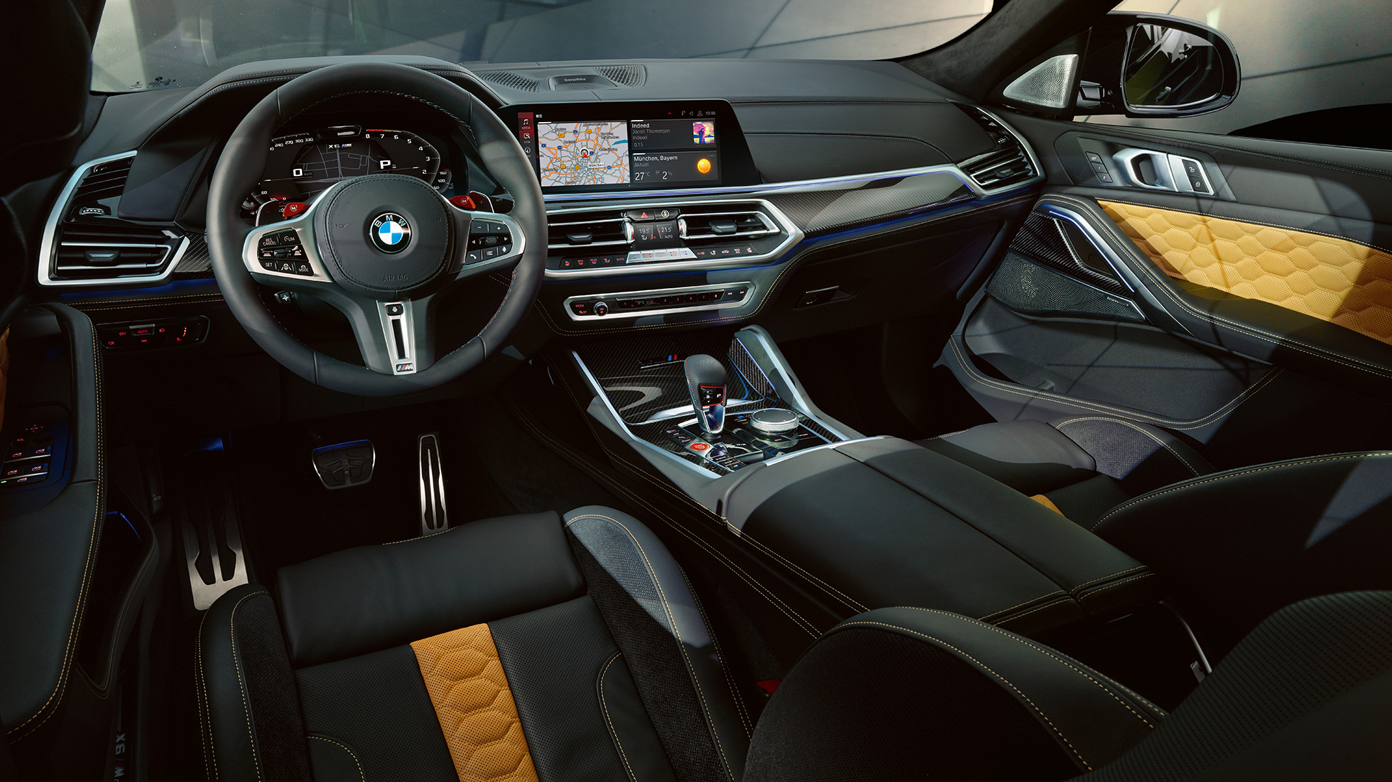 Cockpit BMW X6 M Competition Cockpit BMW X6 M Competition F96 Innenraum