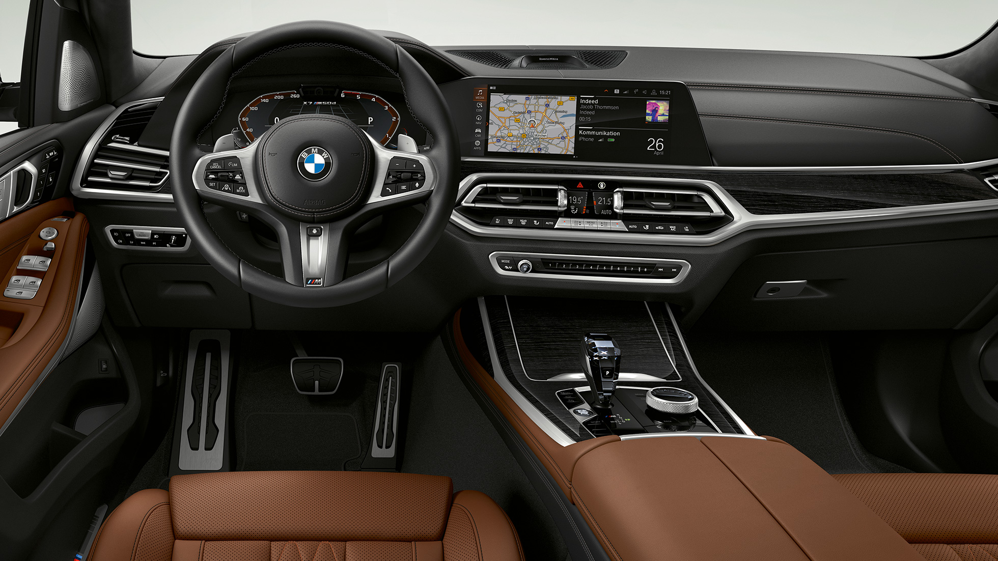 BMW X7 M50i, Interieur BMW X7 M Automobile M50d und M50i, Interieur, G07, 2019