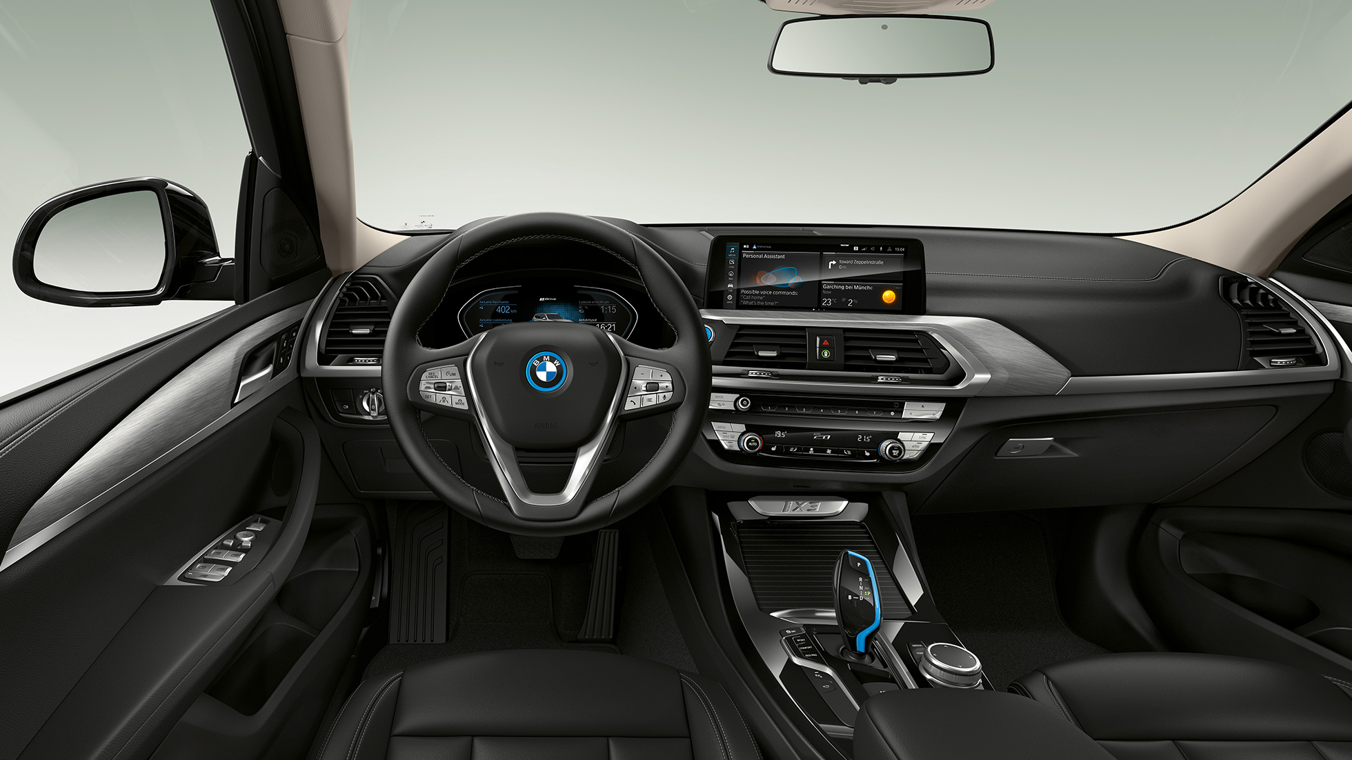BMW iX3 G08 Modell „Inspiring“ Cockpit BMW iX3 G08 2020 Modell „Inspiring“ Cockpit Innenraum