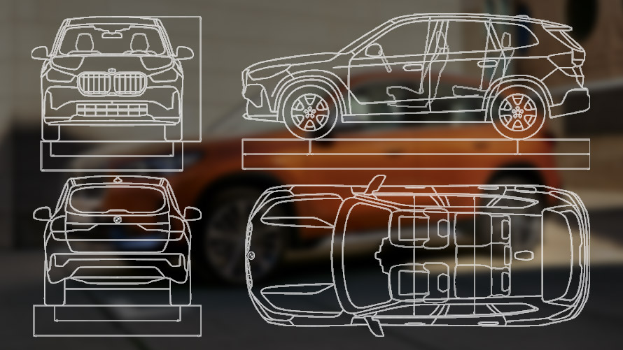 BMW X1 (U11) ab 10/2022 - Exterieur - Zubehör