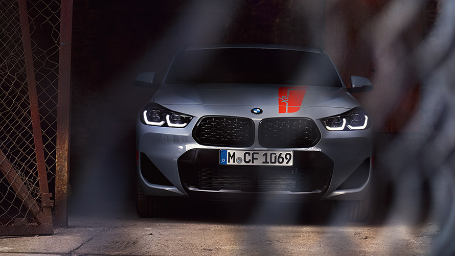 BMW X2 F39 Brooklyn Grau Frontansicht BMW X2 F39 Brooklyn Grau Frontansicht