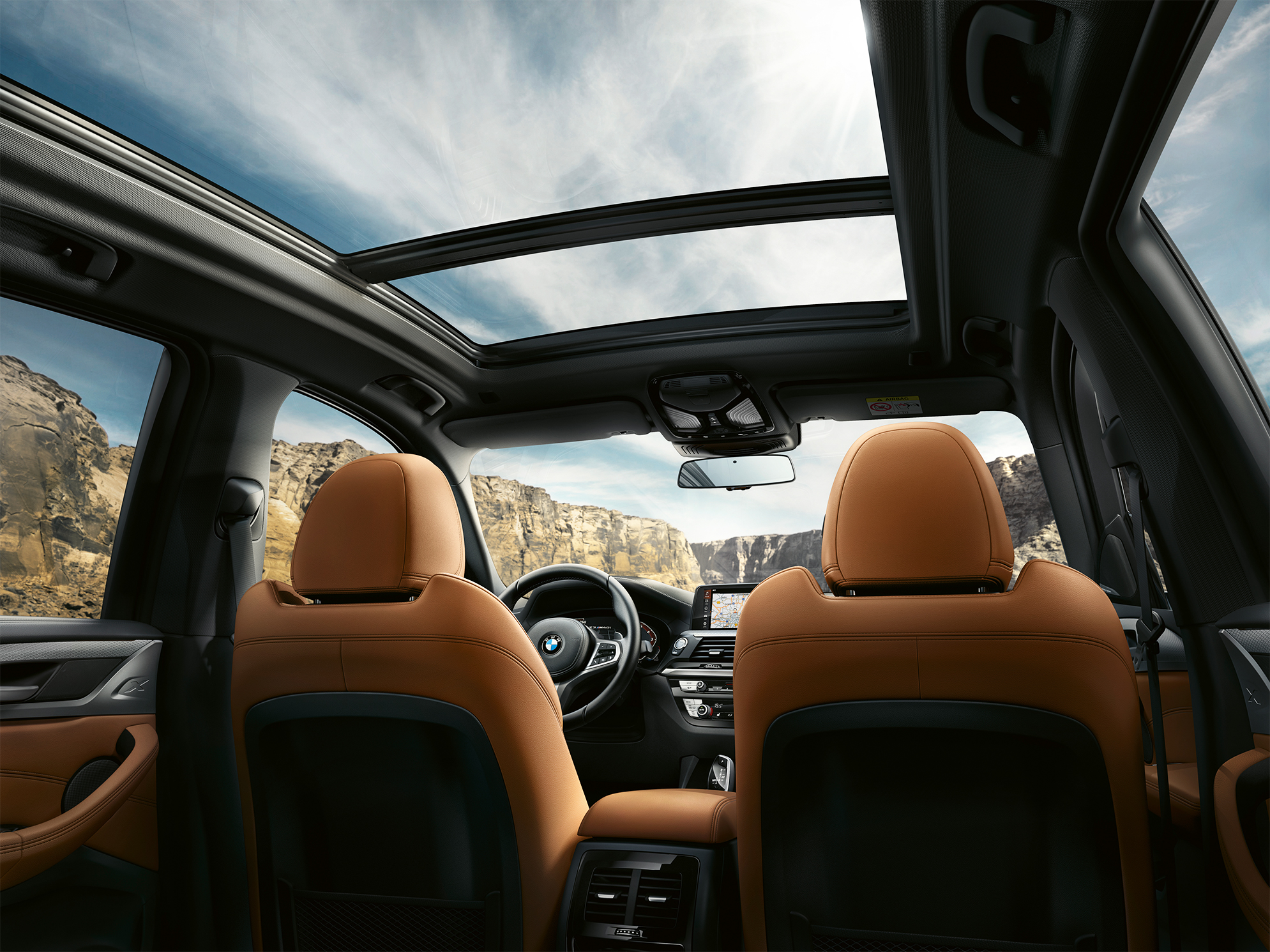 BMW X3 M40i, Interieurschuss im Cockpit BMW X3 M40i, Interieurschuss im Cockpit