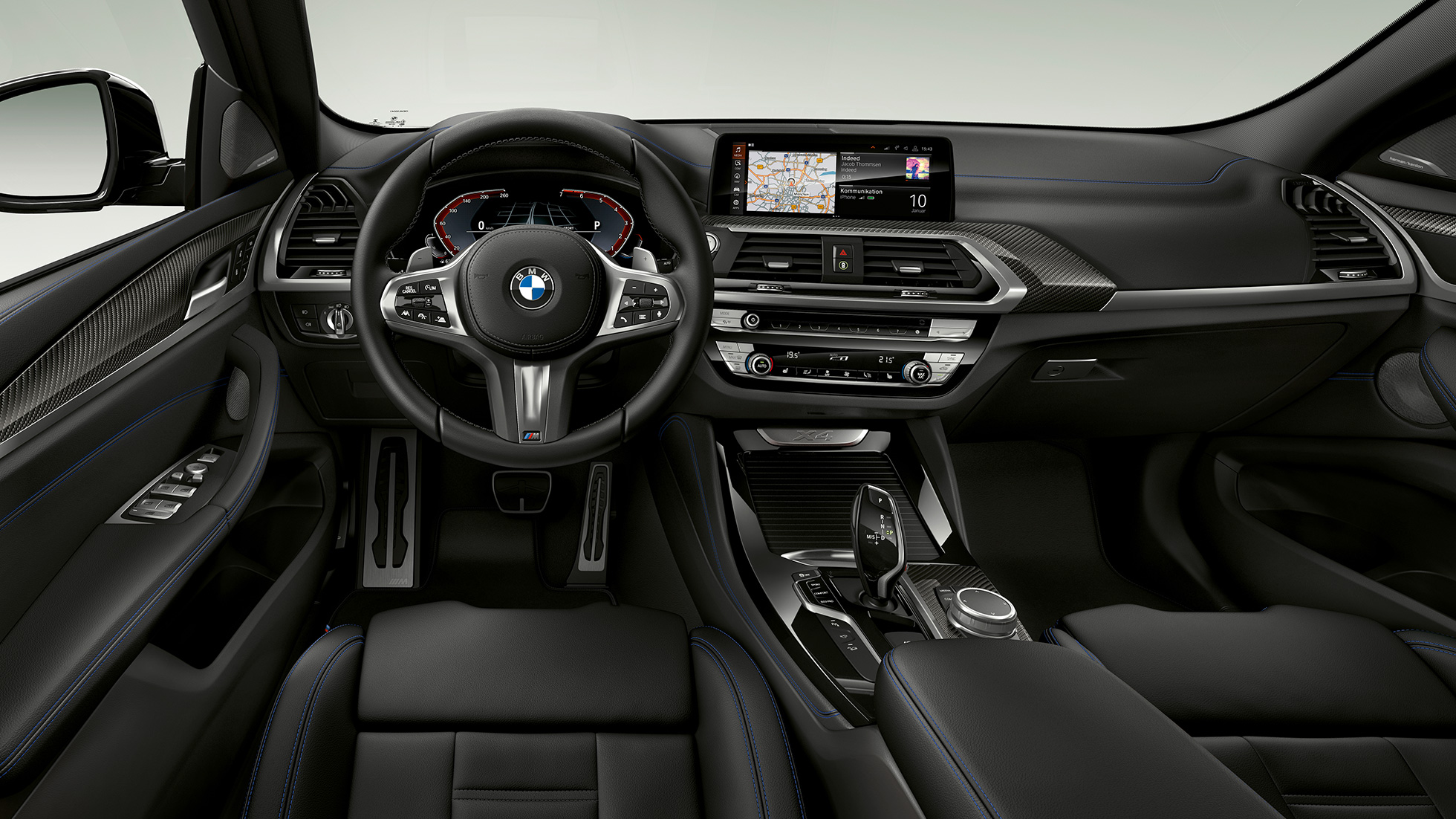 Cockpit BMW X4 Modell M Sport Cockpit BMW X4 xDrive30i Modell M Sport G02 2018 Innenraum