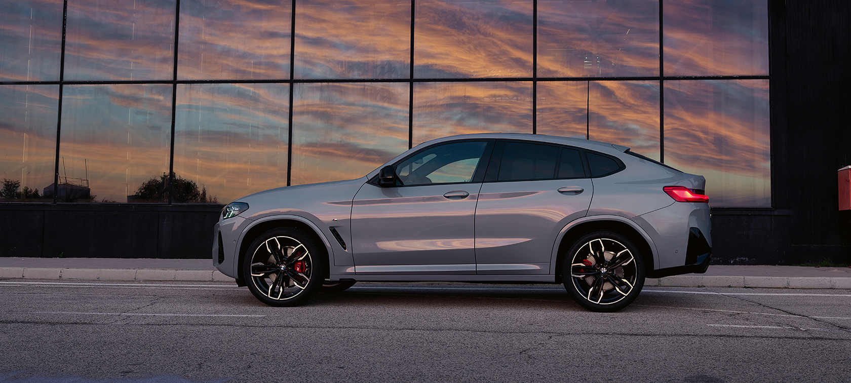 BMW X4 G02 Brooklyn Grau Seitenansicht 2021