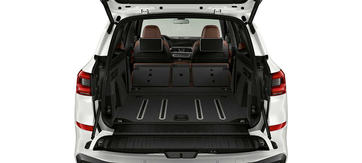 Gepäckraum BMW X5 Aufnahme in den Gepäckraum des BMW X5