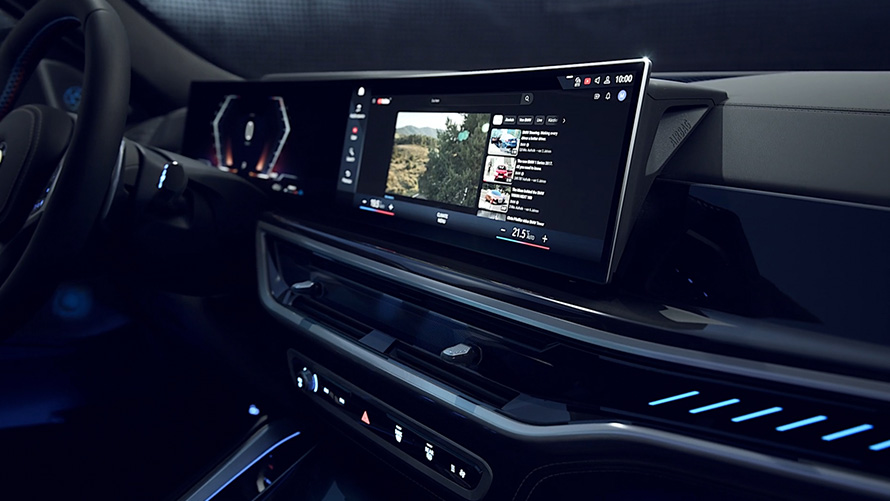 Video Vollintegriertes Video-Streaming BMW X5 G05 LCI BMW X5 G05 LCI Video Vollintegriertes Video-Streaming