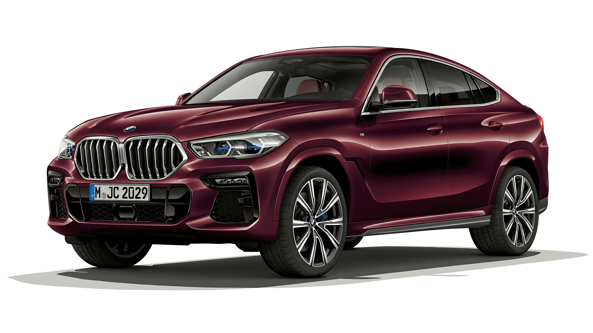 BMW X6 mit BMW Individual, Exterieur. BMW X6 mit BMW Individual in Dreiviertel-Frontansicht.