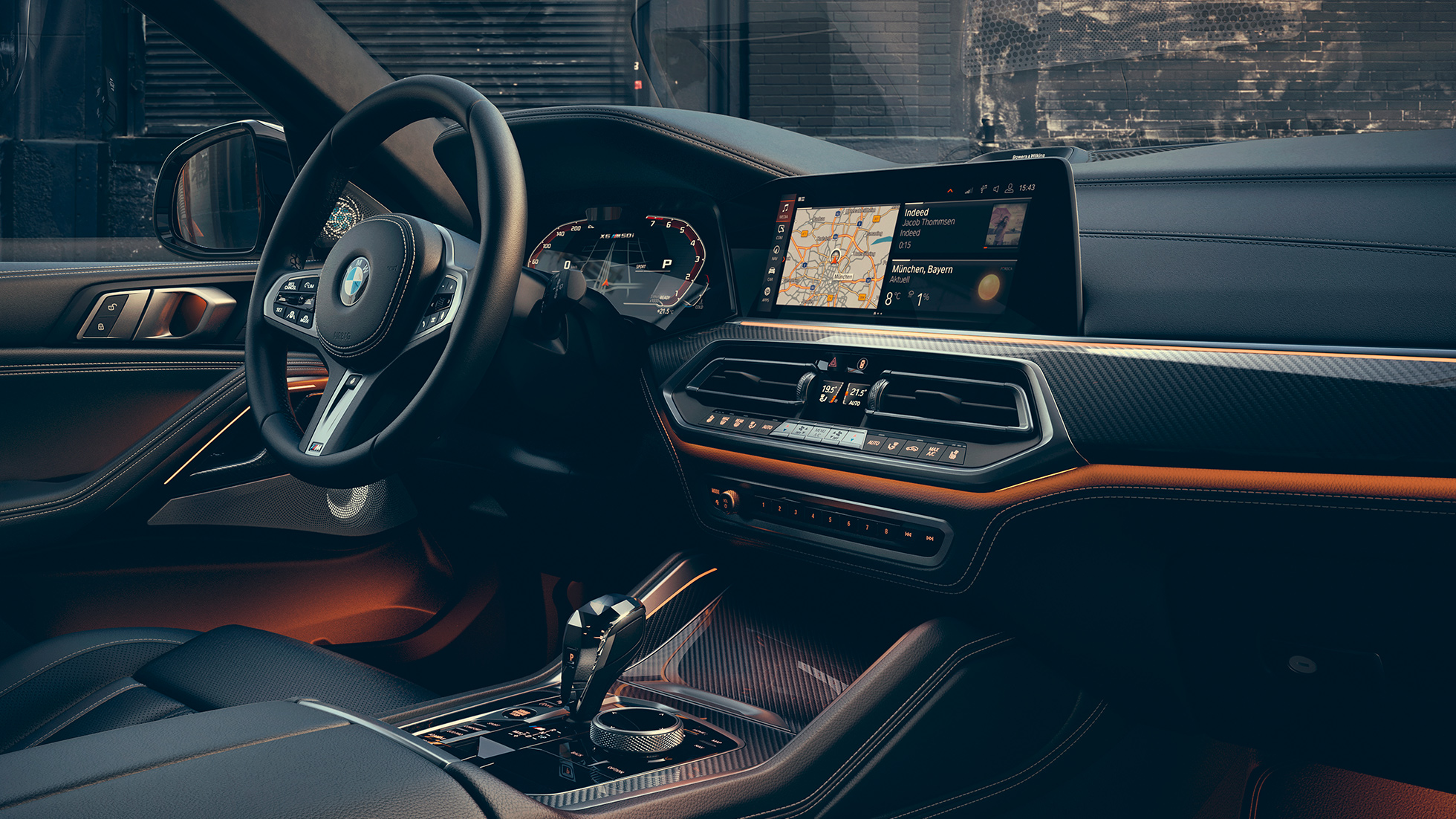 BMW X6 Interieur. Das Interieur des BMW X6.