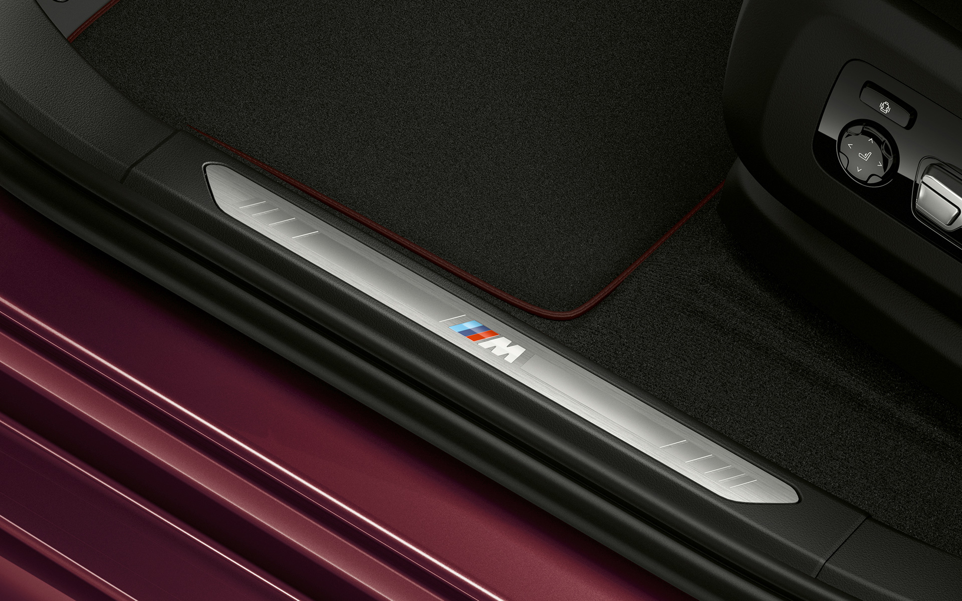 BMW Individual Einstiegsleiste BMW X6 Individual G06 2019 BMW Individual Einstiegsleiste BMW X6 Individual G06 2019 Nahaufnahme