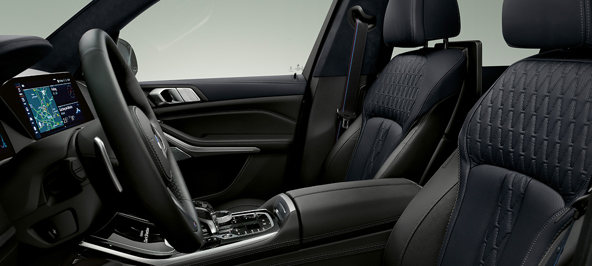 Polster BMW Dark Shadow Edition Interieur Polster BMW X7 G07 Dark Shadow Edition Interieur