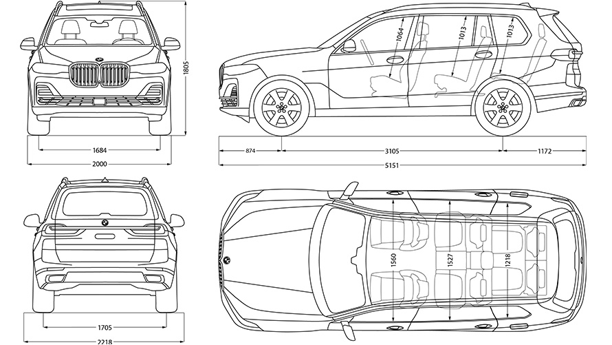 BMW X7 (G07) Modelle, Technische Daten & Preise BMW.at