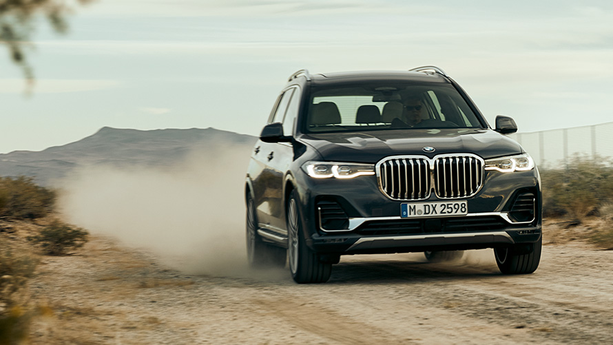 Fahrkomfort BMW X7 G07 2019 Nahaufnahme Fahrkomfort BMW X7 G07 2019 Nahaufnahme