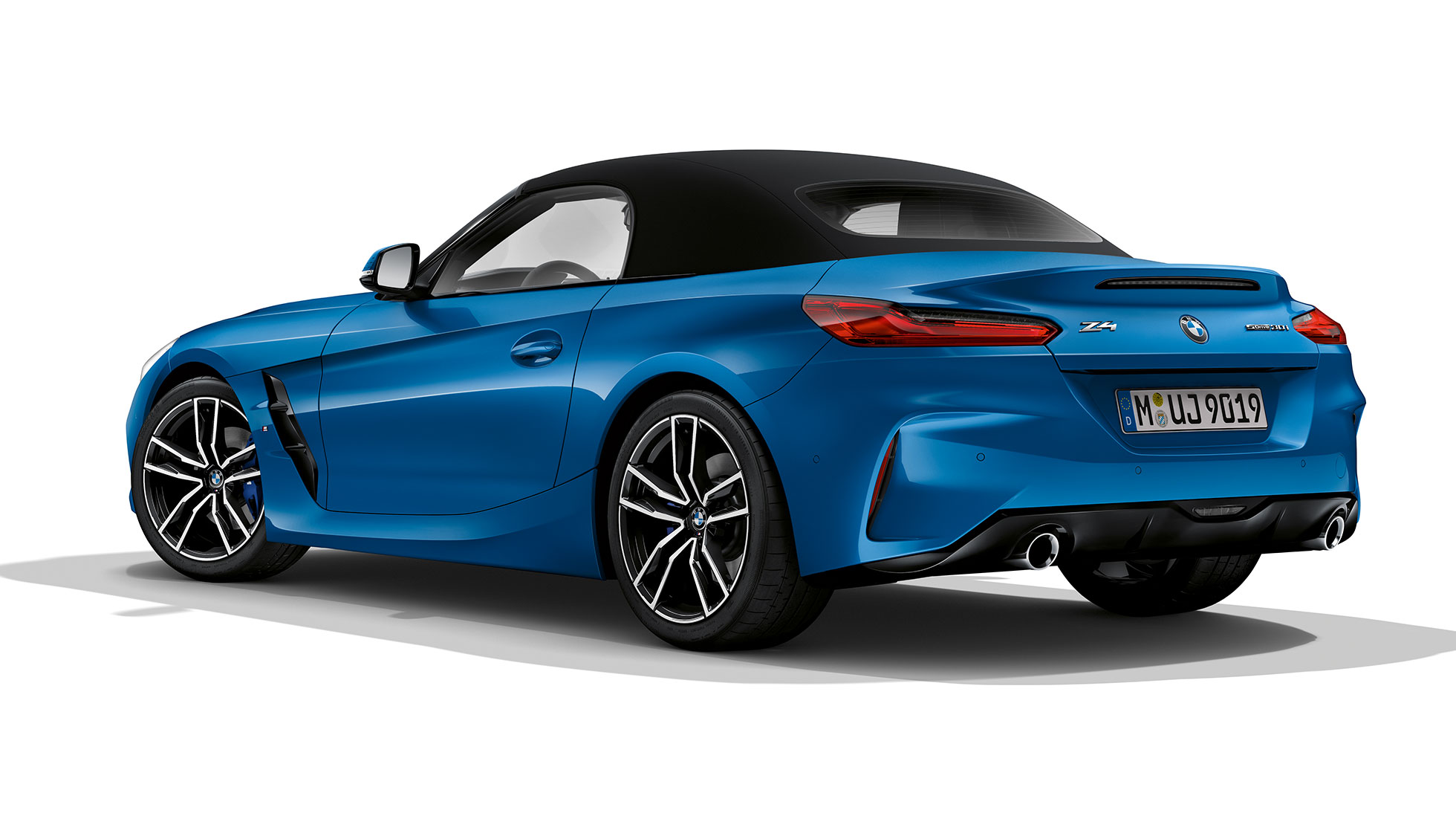 BMW Z4 Roadster Model M Sport, three quarter rear shot BMW Z4 Roadster Model M Sport