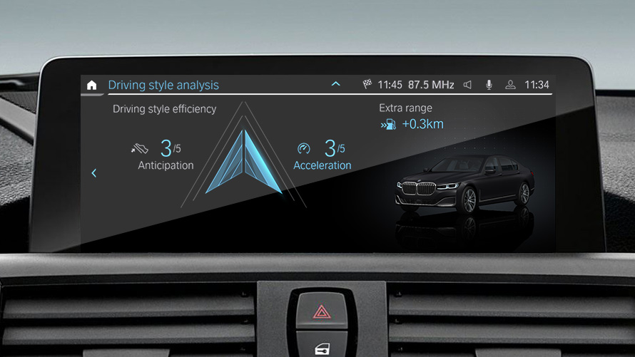 Fahrstilanalyse BMW EfficientDynamics Fahrstilanalyse