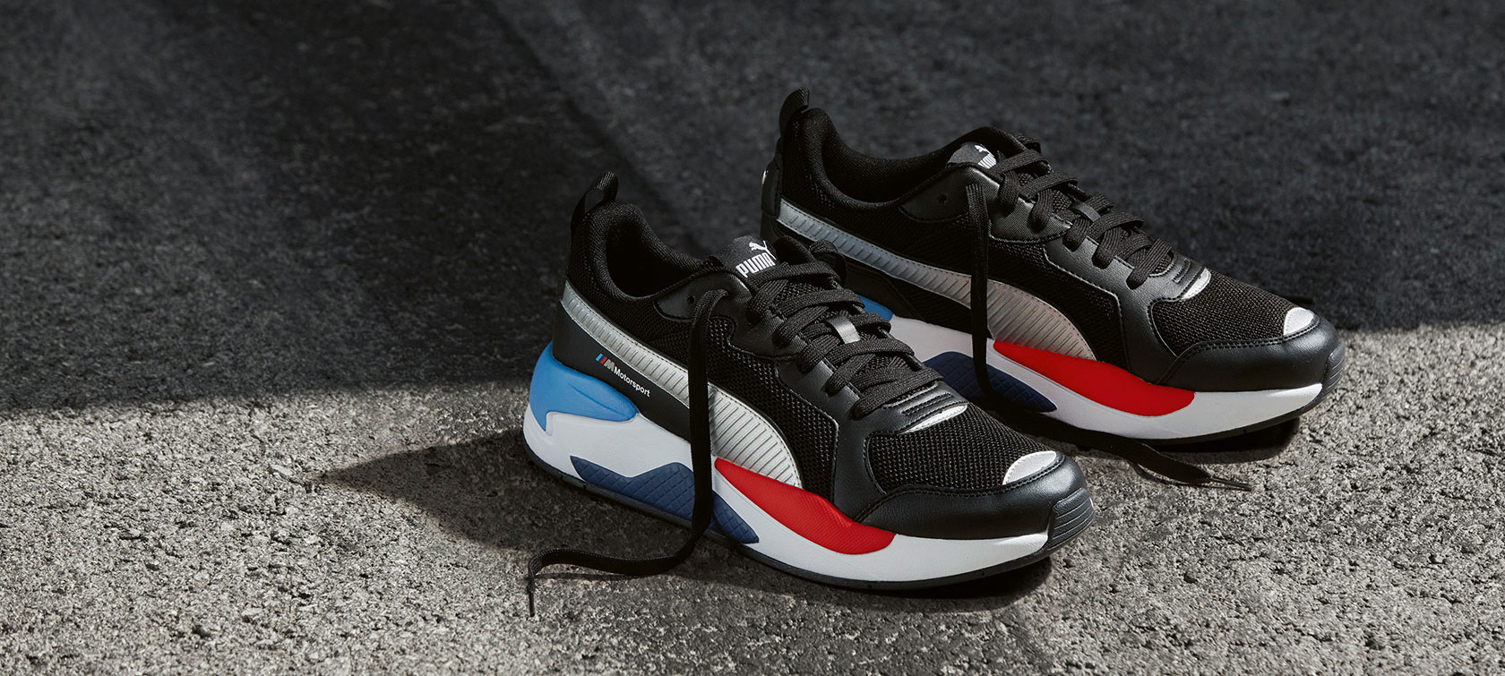 BMW M Motorsport Schuhe Puma X-Ray. Das Bild zeigt die BMW M Motorsport Schuhe Puma X-Ray.