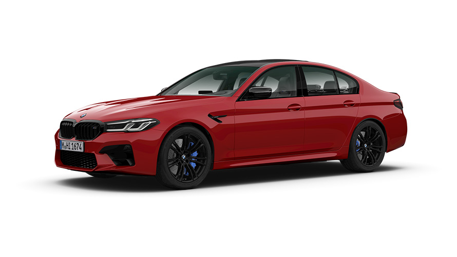BMW M5 Competition F90 2018 Dreiviertel-Seitenansicht BMW M5 Competition F90 2018 Dreiviertel-Seitenansicht