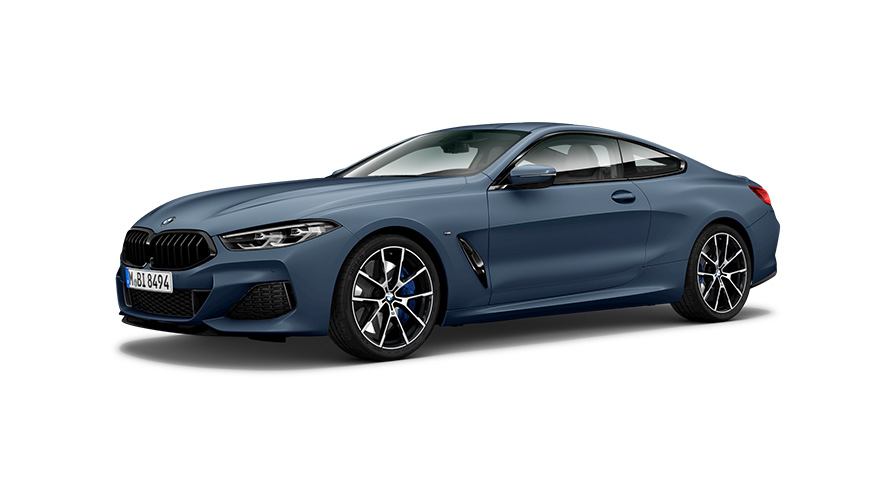 BMW M850i xDrive Coupé GXX 2020 Dreiviertel-Seitenansicht BMW M850i xDrive Coupé GXX 2020 Dreiviertel-Seitenansicht
