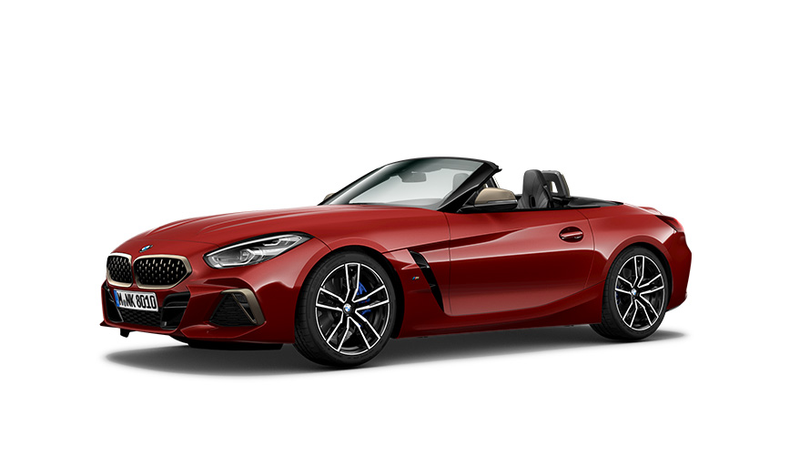 BMW Z4 M40i Roadster G29 2018 Dreiviertel-Seitenansicht BMW Z4 M40i Roadster G29 2018 Dreiviertel-Seitenansicht