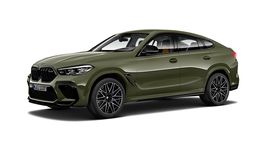 BMW X6 M Competition G06 2019 Dreiviertel-Seitenansicht BMW X6 M Competition G06 2019 Dreiviertel-Seitenansicht