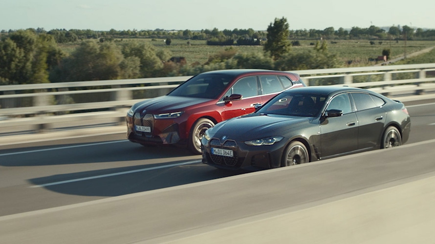 BMW Elektrofahrzeuge BMW i4 BMW iX ultimative Fahrfreude Video BMW Elektrofahrzeuge BMW i4 BMW iX ultimative Fahrfreude Video