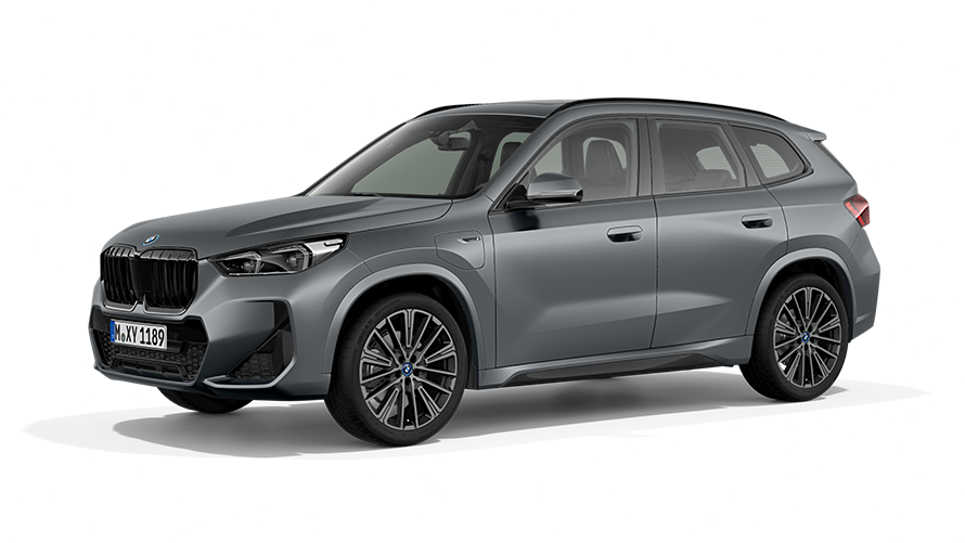 BMW X1 U11 PHEV 3/4 Frontansicht stehend