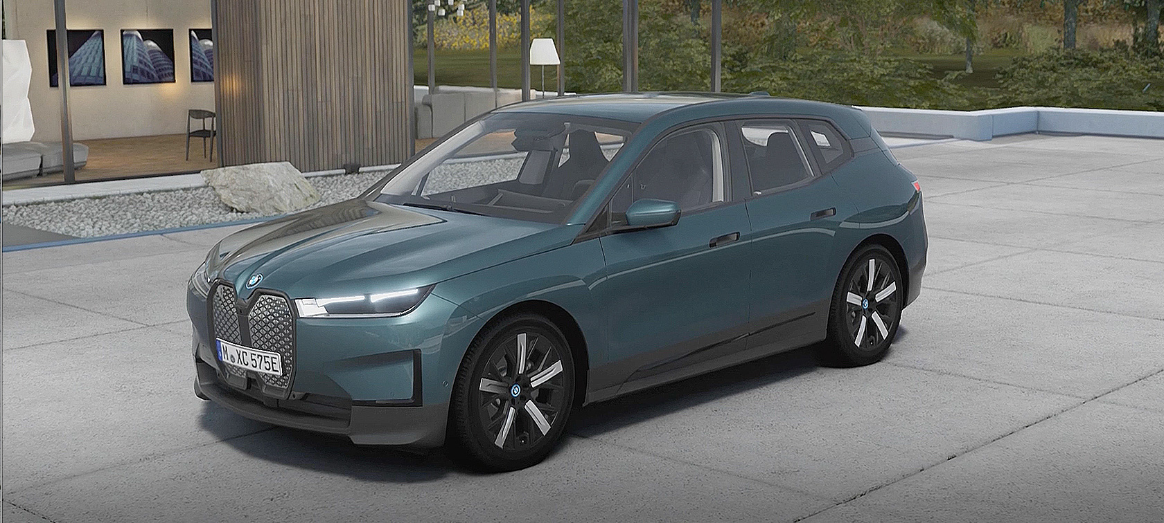 BMW iX Animation BMW Nachhaltigkeit BMW Nachhaltigkeit BMW iX Animation