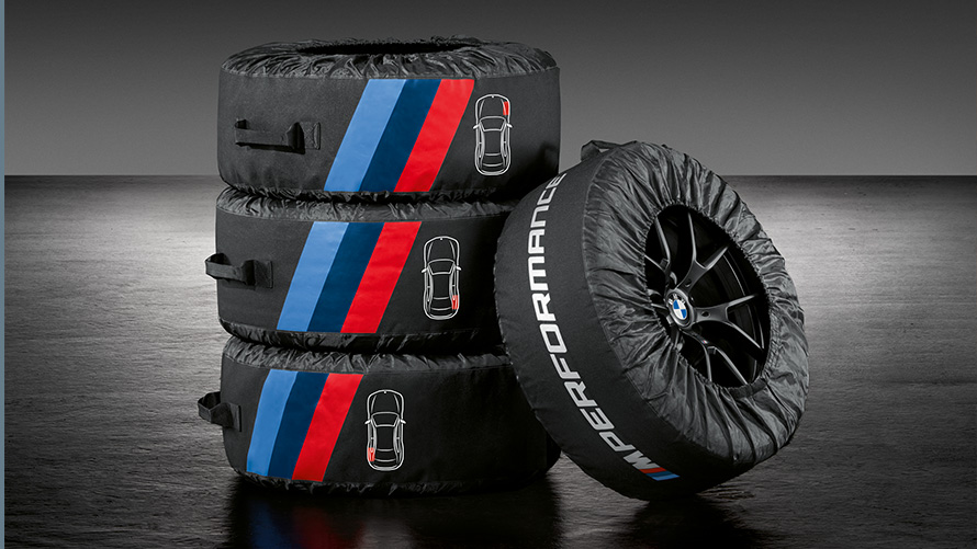 M Performance Reifentaschen BMW Herbst- und Winterzubehör M Performance Reifentaschen