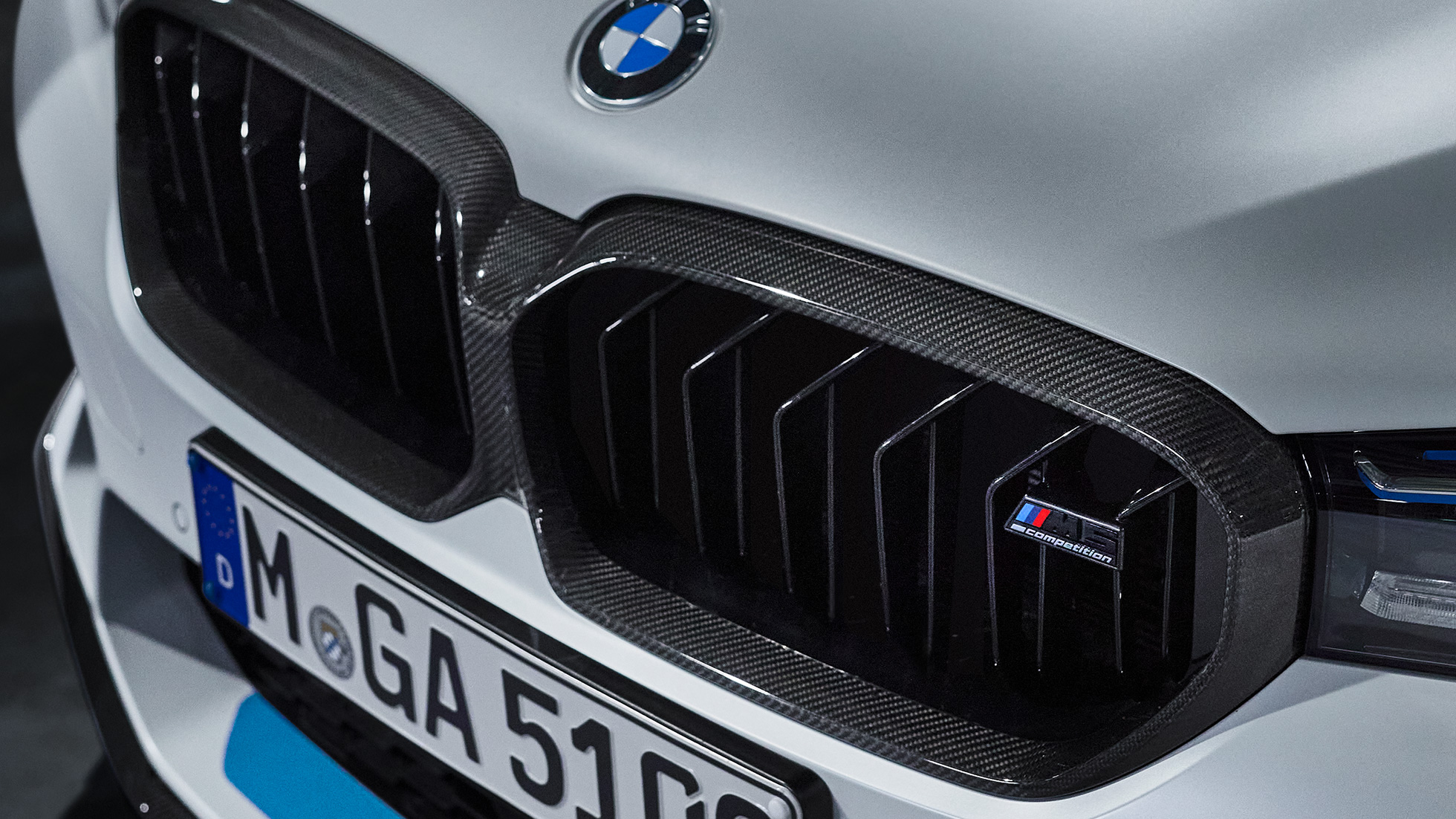 M Performance Frontziergitter Carbon Nahaufnahme BMW M Performance Parts M Performance Frontziergitter Carbon Nahaufnahme