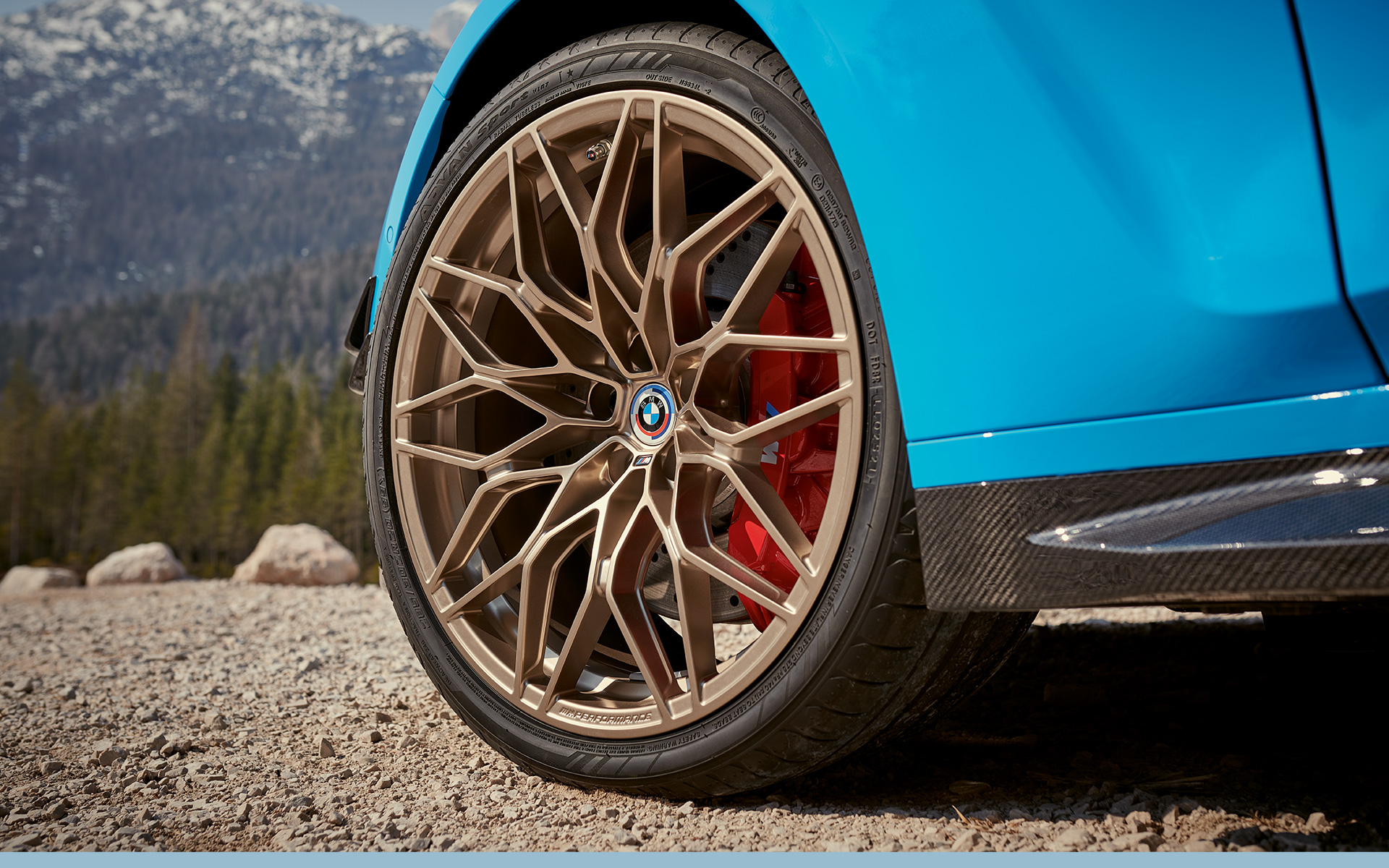 BMW M3 Touring G81 BMW M Performance Parts Rad BMW M3 Touring G81 BMW M Performance Parts Rad Nahaufnahme