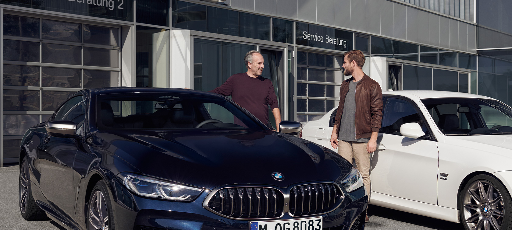 Original BMW Service Original BMW Service BMW 8er Coupé BMW 4er Coupé zufriedene BMW Servicekunden