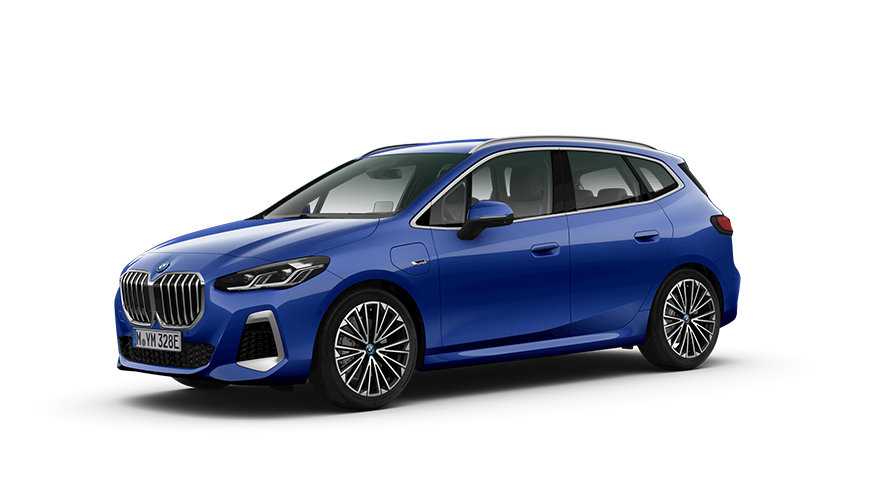 BMW 2er Active Tourer Dreiviertel-Seitenansicht stehend