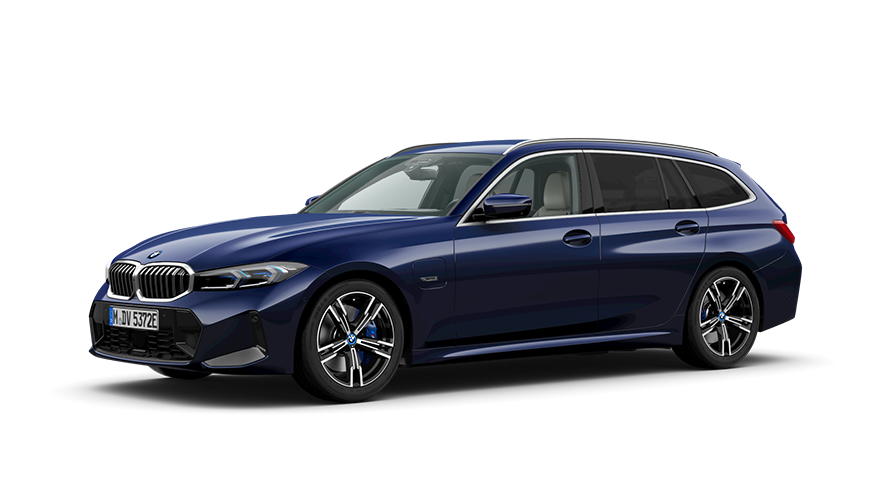BMW 3er Touring Dreiviertel-Seitenansicht stehend