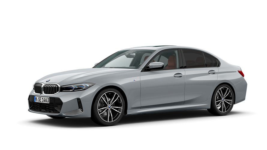 BMW 3er Limousine Dreiviertel-Seitenansicht BMW 3er Limousine G20 Dreiviertel-Seitenansicht