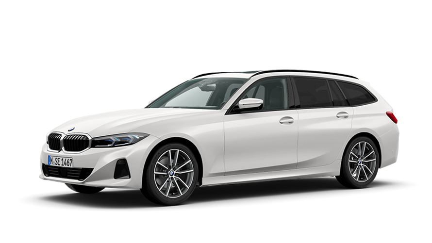 BMW 3er Touring Dreiviertel-Seitenansicht BMW 3er Touring G21 Dreiviertel-Seitenansicht