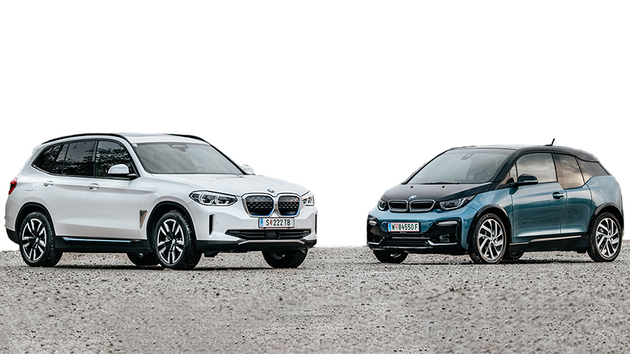 BMW iX3 und BMW i3