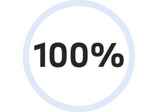 100%